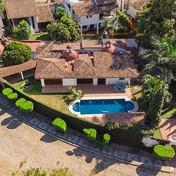 Birds Eye View of a Single Story House in Las Gaviotas Puerto Vallarta For Sale by Paradise Properties